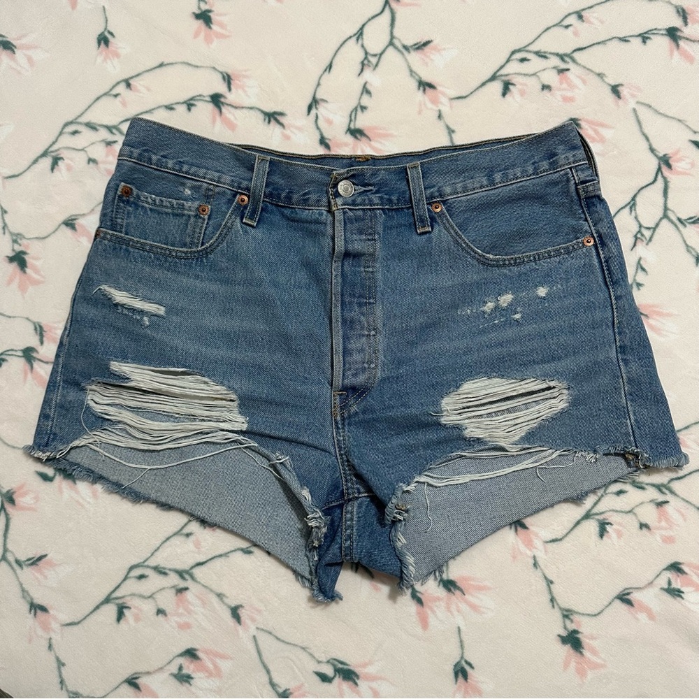 Levi’s women’s 501 Button Fly Jean Shorts